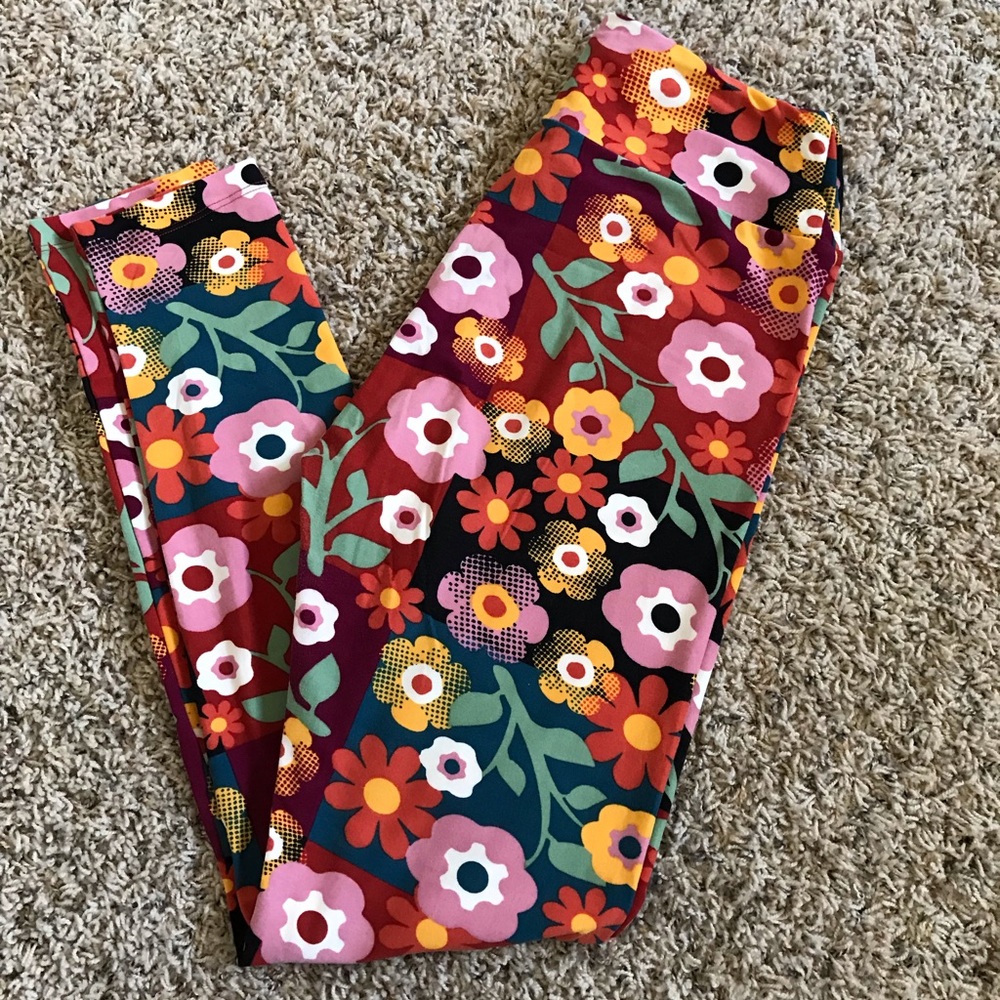 Floral LuLaRoe Leggings